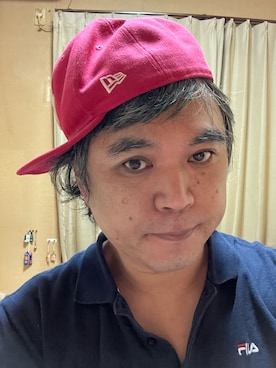 「アイテム（帽子）」を使った、貴さん先生さん（メンズ・176cm・50代）の秋コーディネート