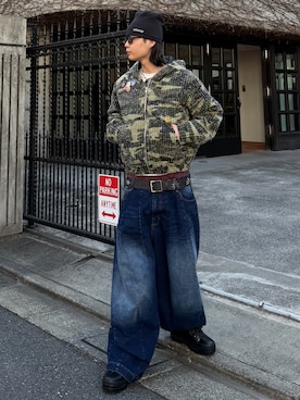 「A.D.S.R.（エーディーエスアール）のアイテム」を使った、riku226さん（メンズ・168cm）の春コーディネート