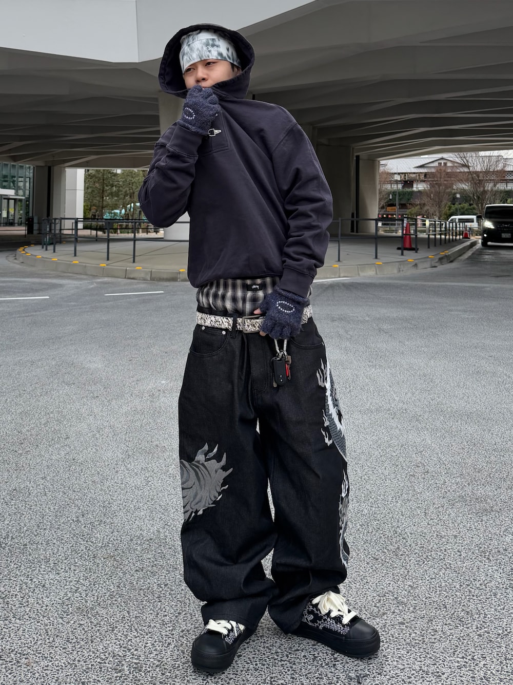 小物 AFB STAR FINGERLESS GLITTER GLOVE STAR FINGERLESS GLITTER