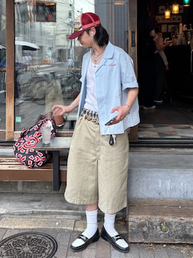 「アイテム（レッグウェア）」を使った、riku226さん（メンズ・168cm・20代）の夏コーディネート