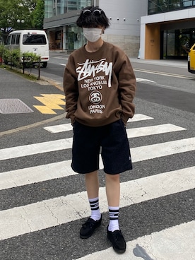 「Clarks（クラークス）のアイテム」を使った、riku226さん（メンズ・168cm）の春コーディネート