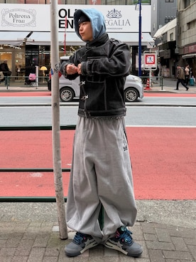 「Needles（ニードルス）のアイテム（パンツ）」を使った、riku226さん（メンズ・168cm）の春コーディネート