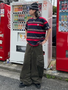 「Ray-Ban（レイバン）のアイテム」を使った、riku226さん（メンズ・168cm）の夏コーディネート