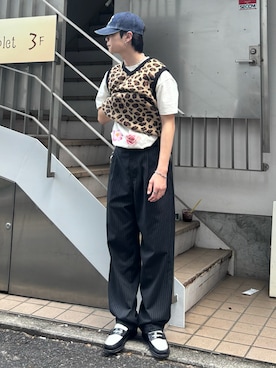 「TEN.（テン）のアイテム」を使った、riku226さん（メンズ・168cm）の夏コーディネート