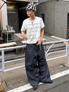 「LOEWE Perfumes（ロエベ パルファム）のアイテム」を使った、riku226さん（メンズ・168cm）の夏コーディネート