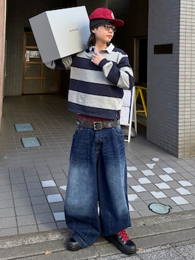 「LOEWE Perfumes（ロエベ パルファム）のアイテム」を使った、riku226さん（メンズ・168cm）の春コーディネート