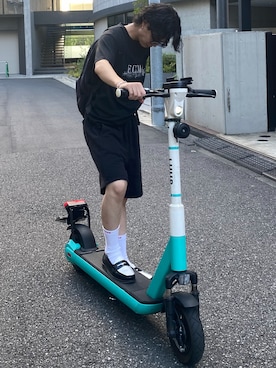 「SETUP7（セットアップセブン）のアイテム」を使った、riku226さん（メンズ・168cm）の夏コーディネート