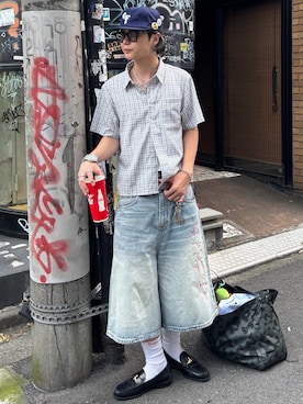 「LOEWE Perfumes（ロエベ パルファム）のアイテム」を使った、riku226さん（メンズ・168cm）の夏コーディネート