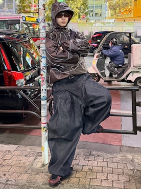 「A.D.S.R.（エーディーエスアール）のアイテム」を使った、riku226さん（メンズ・168cm）の春コーディネート