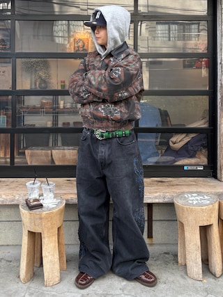 AFB（エーエフビー）の「AFB / エーエフビー FLANNEL CHECK BELT