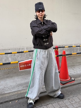 「Needles（ニードルス）のアイテム」を使った、riku226さん（メンズ・168cm）の春コーディネート