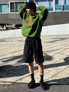 「KEBOZ（ケボズ）のアイテム」を使った、riku226さん（メンズ・168cm）の春コーディネート