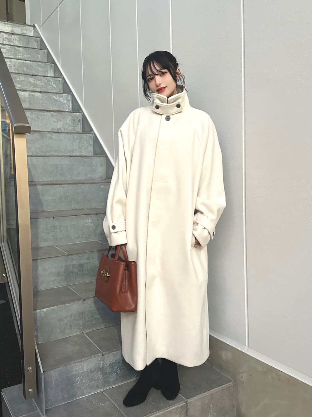 FEKETE（フェケテ）の「OVERSIZED BAL COLLAR LONG COAT