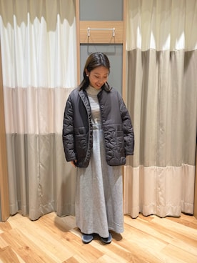 「Samansa Mos2（サマンサ モスモス）のアイテム（ジャケット/アウター）」を使った、seiraさん（レディース・150cm）の秋コーディネート