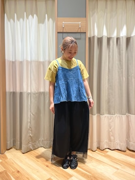 「トレンドファッション」｜「アイテム（パンツ）」を使った、seiraさん（レディース・150cm）の夏コーディネート