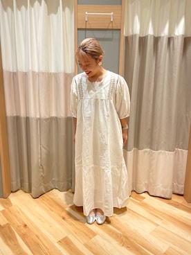 「お出かけスタイル」｜「アイテム（ワンピース/ドレス）」を使った、seiraさん（レディース・150cm）の夏コーディネート