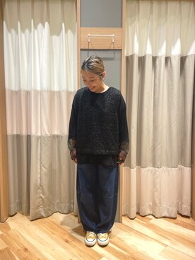 「トレンドファッション」｜「アイテム（パンツ）」を使った、seiraさん（レディース・150cm）の秋コーディネート