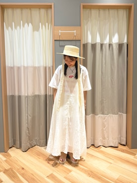 「サマンサ モスモス(Samansa Mos2)」｜seiraさん（レディース・150cm）の夏コーディネート