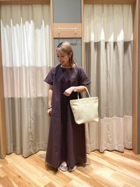 「ペーパートート」｜seiraさん（レディース・150cm）の夏コーディネート