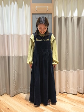 「ゆべしコラボ」｜「アイテム（ワンピース/ドレス）」を使った、seiraさん（レディース・150cm）の秋コーディネート