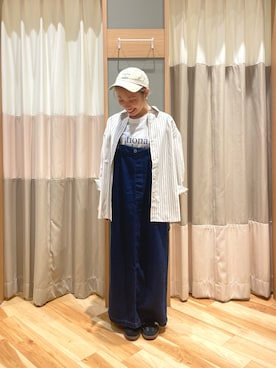 「トレンドファッション」｜「アイテム（帽子）」を使った、seiraさん（レディース・150cm）の夏コーディネート