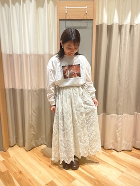 「トレンドファッション」｜「アイテム（パンツ）」を使った、seiraさん（レディース・150cm）の秋コーディネート