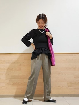 「2023aw」｜Juntaさん（レディース・157cm）の秋コーディネート