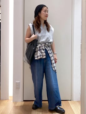 Juntaさん（レディース・157cm）の夏コーディネート