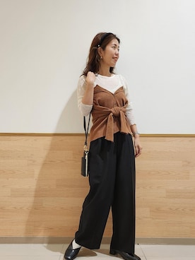 「2023aw」｜Juntaさん（レディース・157cm）の秋コーディネート