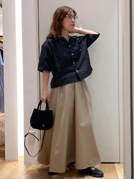 「アイテム（スニーカー）」を使った、Juntaさん（レディース・157cm・30代）の夏コーディネート