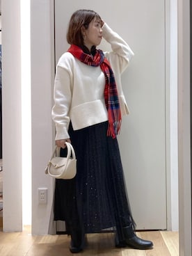 Juntaさん（レディース・157cm）の冬コーディネート