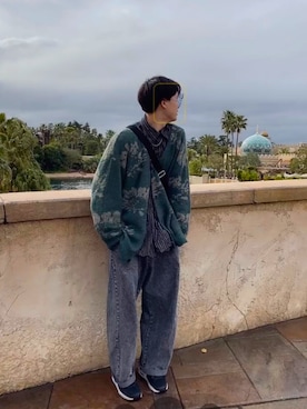 「NILWAY（ニルウェイ）のアイテム」を使った、やげなんさん（メンズ・184cm）の秋コーディネート
