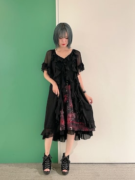 「ロングカーディガン」｜sach1さん（レディース・166cm）の夏コーディネート