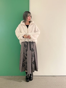 「アイテム（その他アウター）」を使った、sach1さん（レディース・166cm）の秋コーディネート