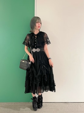 「アイテム（ワンピース）」を使った、sach1さん（レディース・166cm）の夏コーディネート