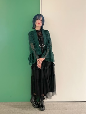 「アイテム（パンプス）」を使った、sach1さん（レディース・166cm）の秋コーディネート