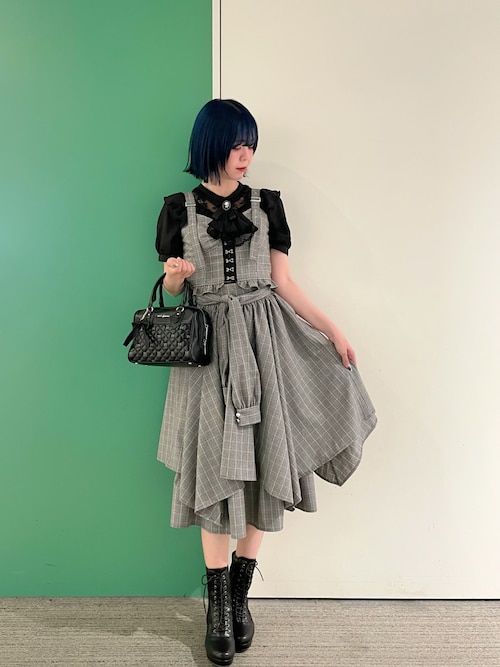 ゴシック風 コルセット ビスチェ風 ブラック Mサイズ 2bjhw3cu2d_0.jpg