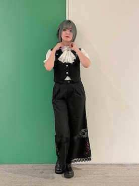「axes femme（アクシーズファム）のアイテム（ブーツ）」を使った、sach1さん（レディース・166cm）の秋コーディネート