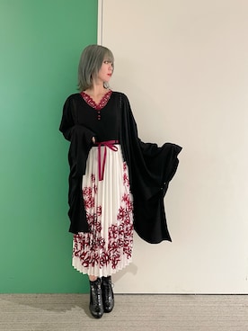 「アイテム（レインコート/ポンチョ）」を使った、sach1さん（レディース・166cm）の夏コーディネート