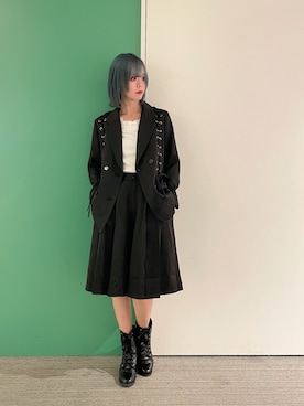 「アイテム（タンクトップ）」を使った、sach1さん（レディース・166cm）の秋コーディネート