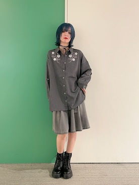 「アイテム（キャミソール）」を使った、sach1さん（レディース・166cm）の秋コーディネート