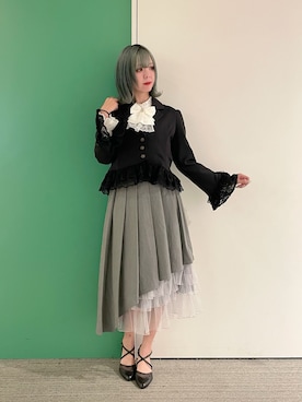 「アイテム（パンプス）」を使った、sach1さん（レディース・166cm）の秋コーディネート
