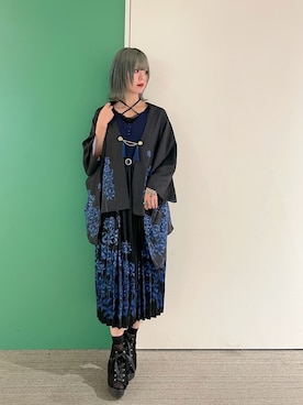 「アイテム（ブレスレット）」を使った、sach1さん（レディース・166cm）の夏コーディネート