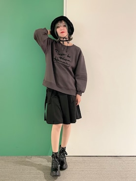 「アイテム（パンプス）」を使った、sach1さん（レディース・166cm）の秋コーディネート