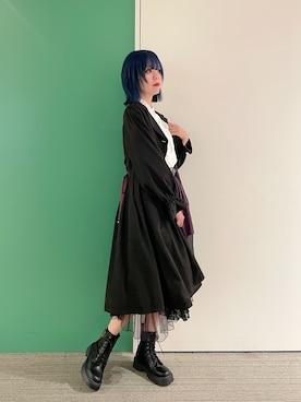 「アイテム（トレンチコート）」を使った、sach1さん（レディース・166cm）の秋コーディネート