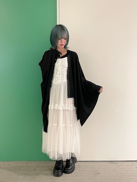 「アイテム（タンクトップ）」を使った、sach1さん（レディース・166cm）の秋コーディネート