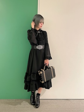 「アイテム（リング）」を使った、sach1さん（レディース・166cm）の秋コーディネート