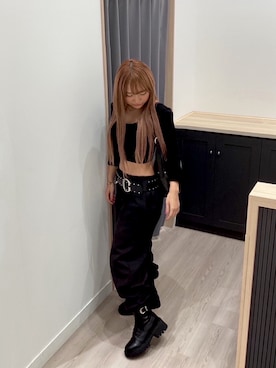 「ORiental TRaffic（オリエンタルトラフィック）のアイテム（ブーツ）」を使った、WA イオンモール伊丹店さん（レディース・158cm）の秋コーディネート