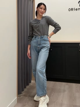 「ORiental TRaffic（オリエンタルトラフィック）のアイテム」を使った、WA イオンモール伊丹店さん（レディース・169cm）の春コーディネート