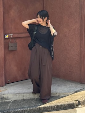 「アイテム（アクセサリー、ブルー系）」を使った、rd_usui558さん（レディース・163cm）の夏コーディネート